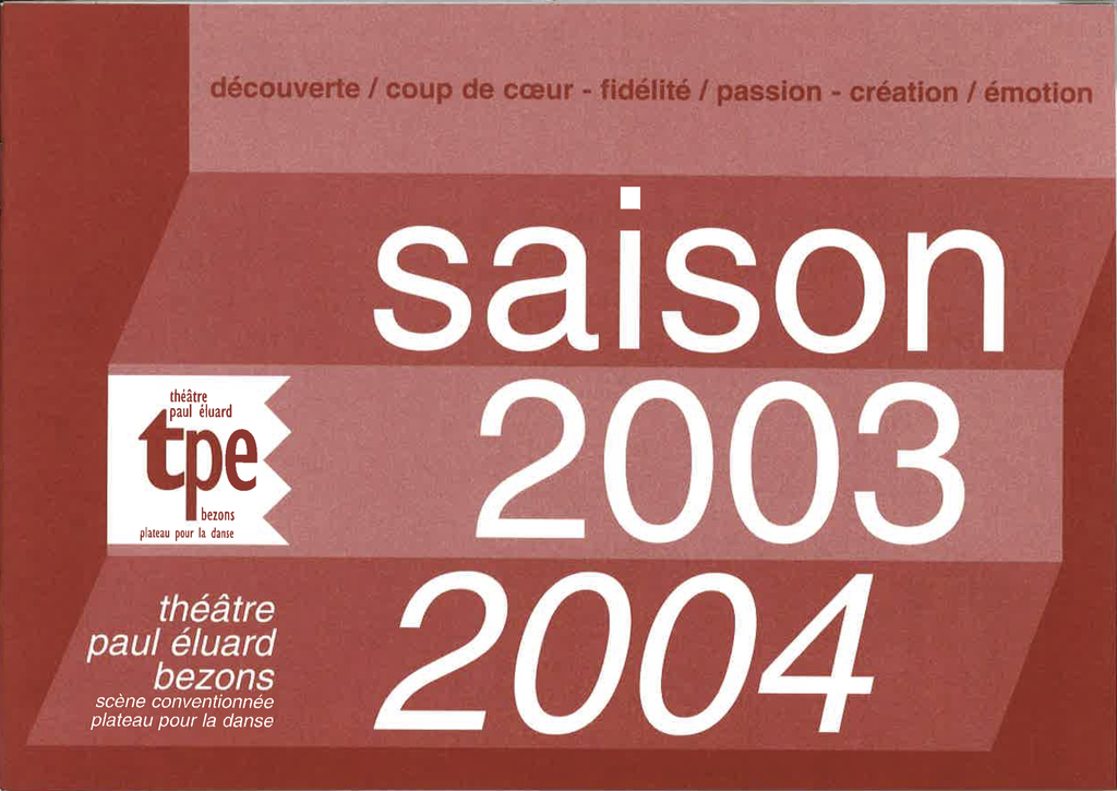 Saison 2003 - 2004